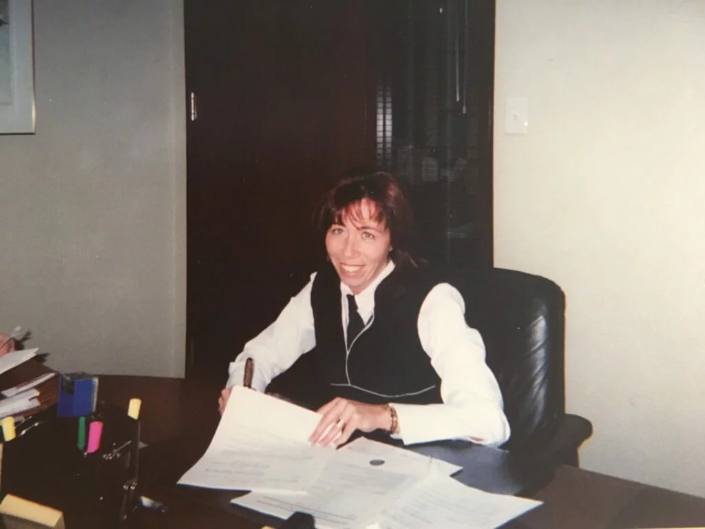 Nancy lors de l'achat du Laser Spa